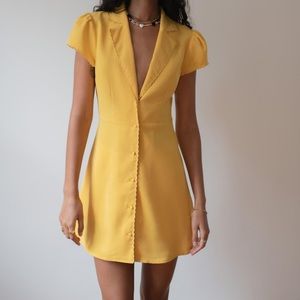 Yellow Betty Urban Outfitters Dress